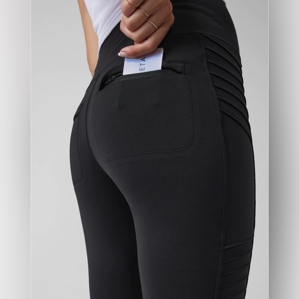 Athleta Madison Moto Tight, Small - Picture 2 of 6